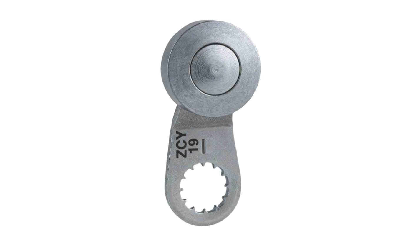 Leva interruttore di fine corsa Telemecanique Sensors ZCY12 con rotella su cuscinetto, compatibile con XCKD, XCKP, XCKT, XCMD.