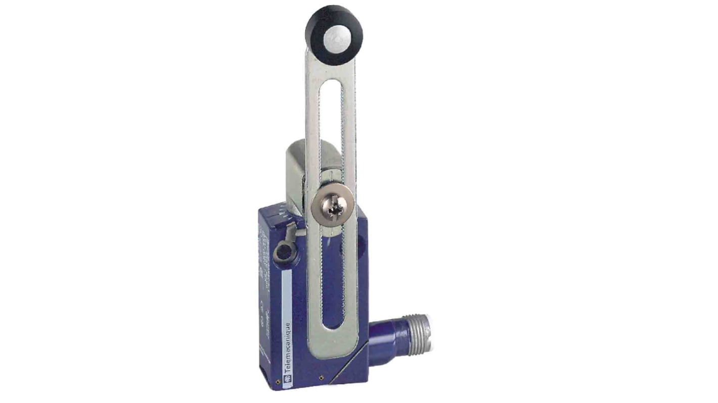 Interruttore di fine corsa a leva a rullo Telemecanique Sensors, 1CO, IP66/IP67/IP68, dimensioni 30mm x 16mm x 165mm.