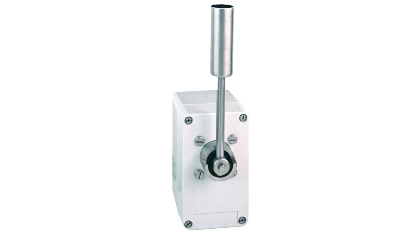 Interruttore di fine corsa a leva a rullo Telemecanique Sensors XCRT315, 240V, grado di protezione IP65, dimensioni 85mm x 87mm x 146mm.