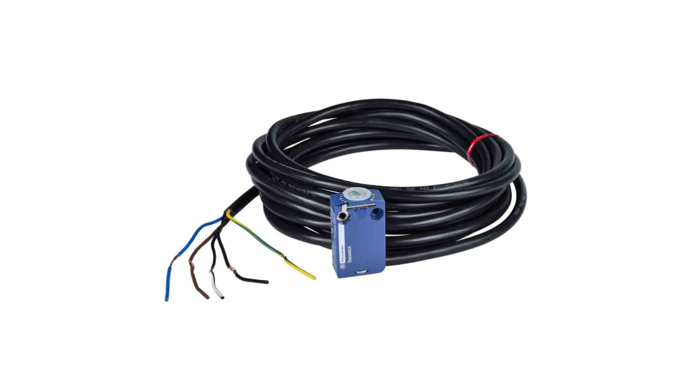Interruttore di fine corsa ZCMD21L10 Telemecanique Sensors - 1NC/1NA, corpo argento, attivazione a scatto - 10m - Applicazioni industriali
