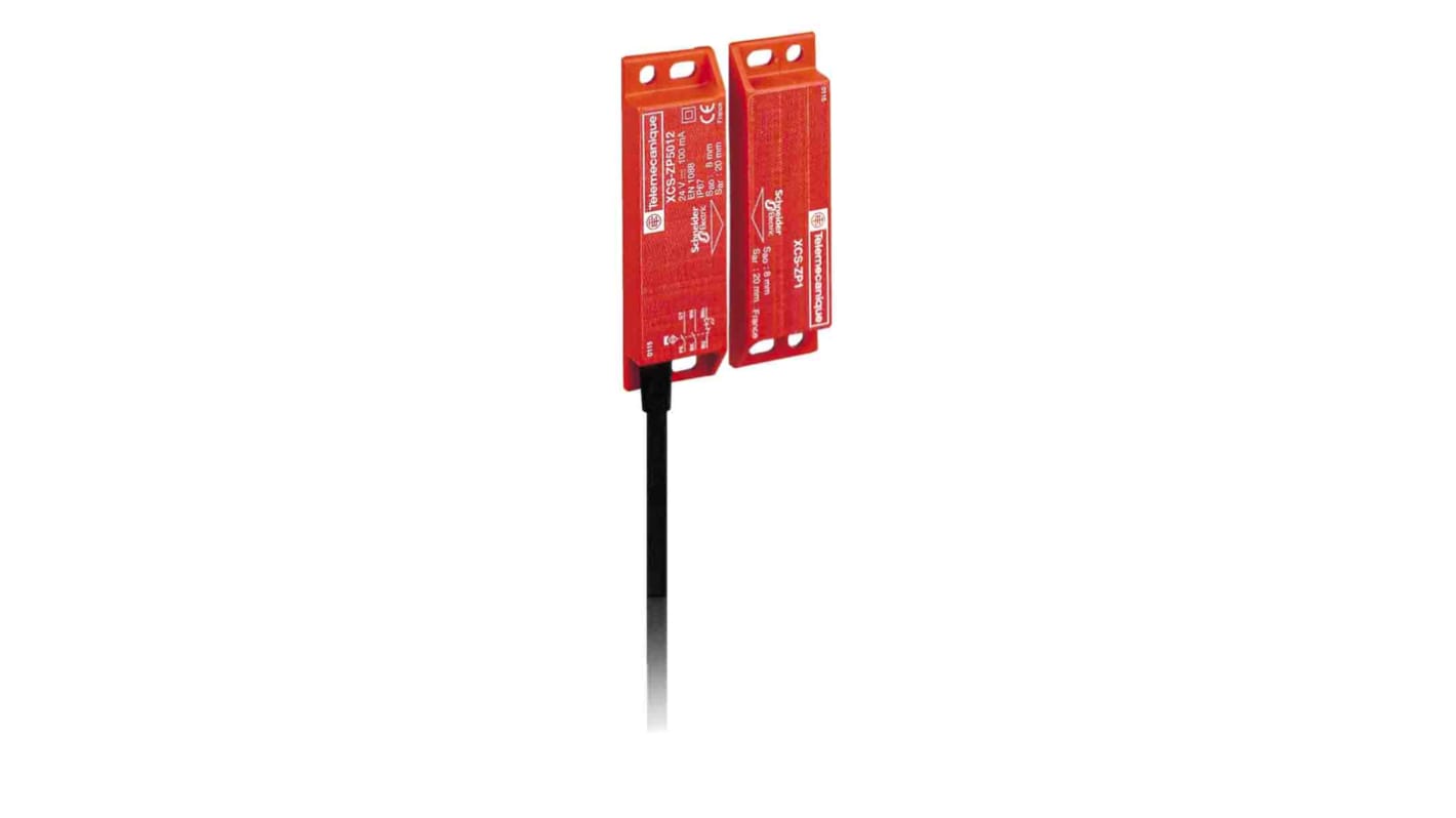 Interruttore magnetico codificato Telemecanique Sensors XCSDMP7905 - 24V dc, 100V cc, Cavo 5m. Sicurezza industriale con tecnologia magnetica.