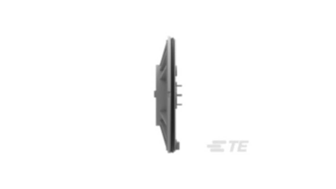 Connettore LED 4 poli TE Connectivity, montaggio PCB, corrente 5A, tensione 250V, alloggiamento grigio, sigillabile.