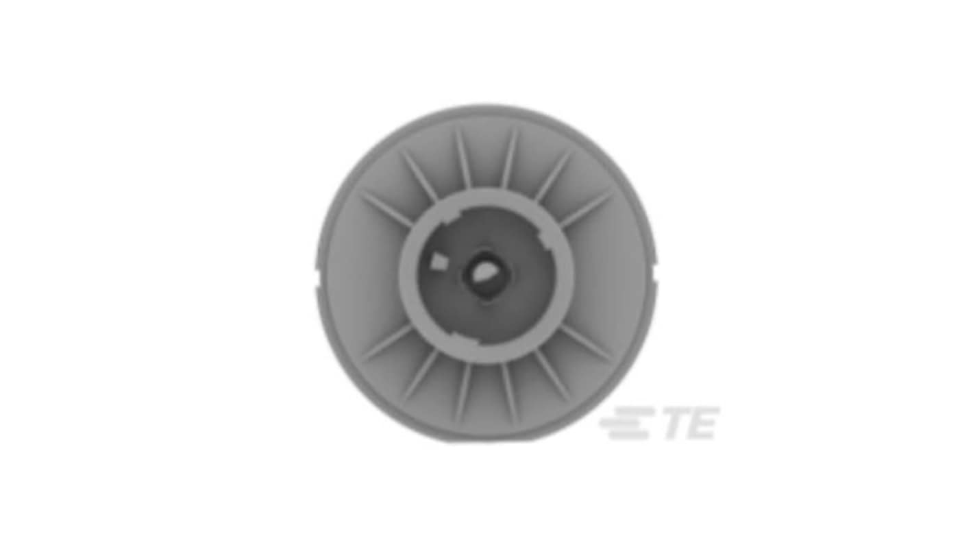 Connettore LED 4 poli TE Connectivity, montaggio PCB, corrente 5A, tensione 250V, alloggiamento grigio, sigillabile.