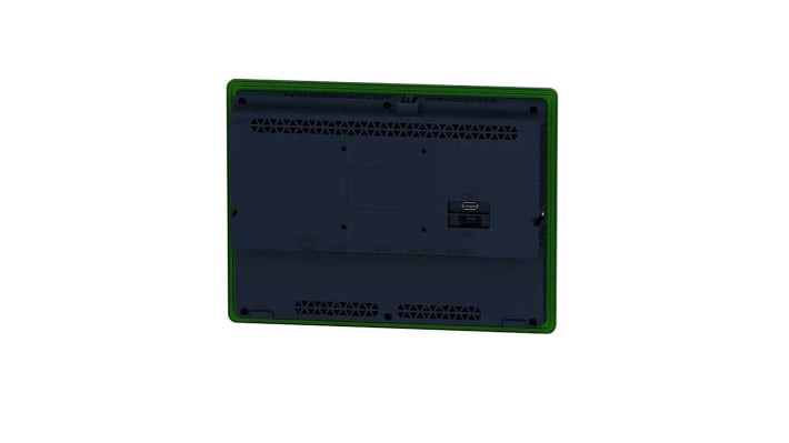 Schneider Electric HMISTW6600, display HMI touch screen 12" con risoluzione 1280 x 800, IP65, alimentazione 24 V.