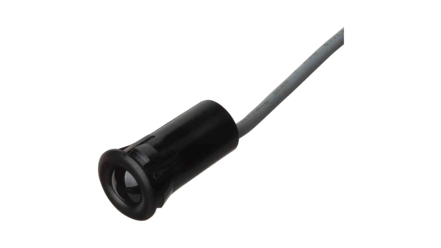 Sensore fotoelettrico cilindrico Carlo Gavazzi PE12CNT15-15M, rilevamento fino a 1,5 m, uscita NPN/PNP, per ascensori e scale mobili.