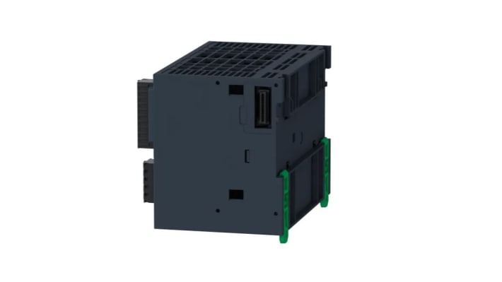 Controllore logico Schneider Electric TM262L20MESE8T, 4 ingressi digitali, alimentazione 24 V c.c., dimensioni 100x90x125 mm.