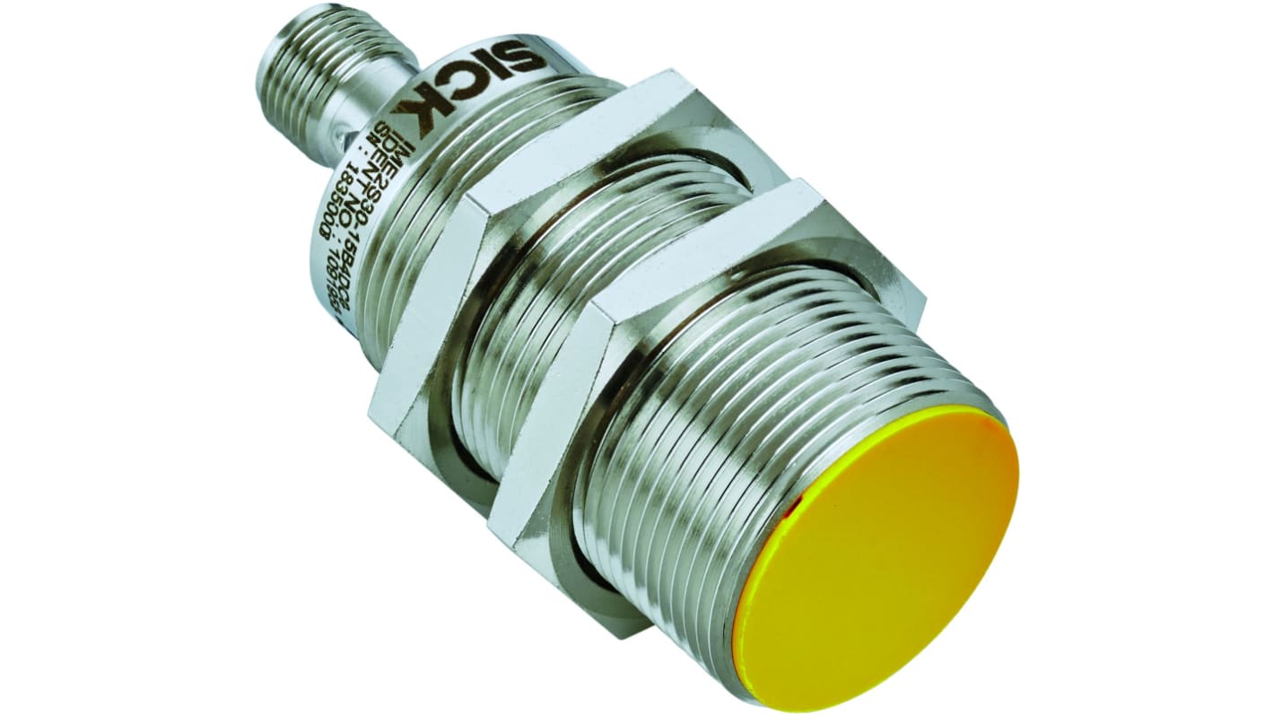 Interruttore di sicurezza senza contatto Sick IME2S30-12B4DC0, 24V cc, contatti 2NO, protezione IP67, dimensioni 30x71 mm.