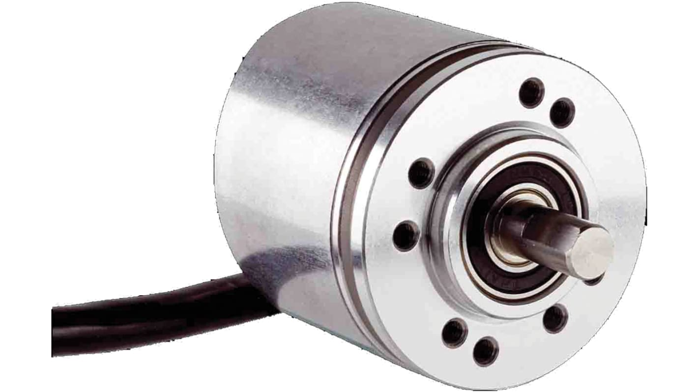 Encoder incrementale Sick DBS36E-S3EK00100, 100 impulsi/giro, IP65, 6 mm albero, 1,5 m cavo, -20 a +85 °C.