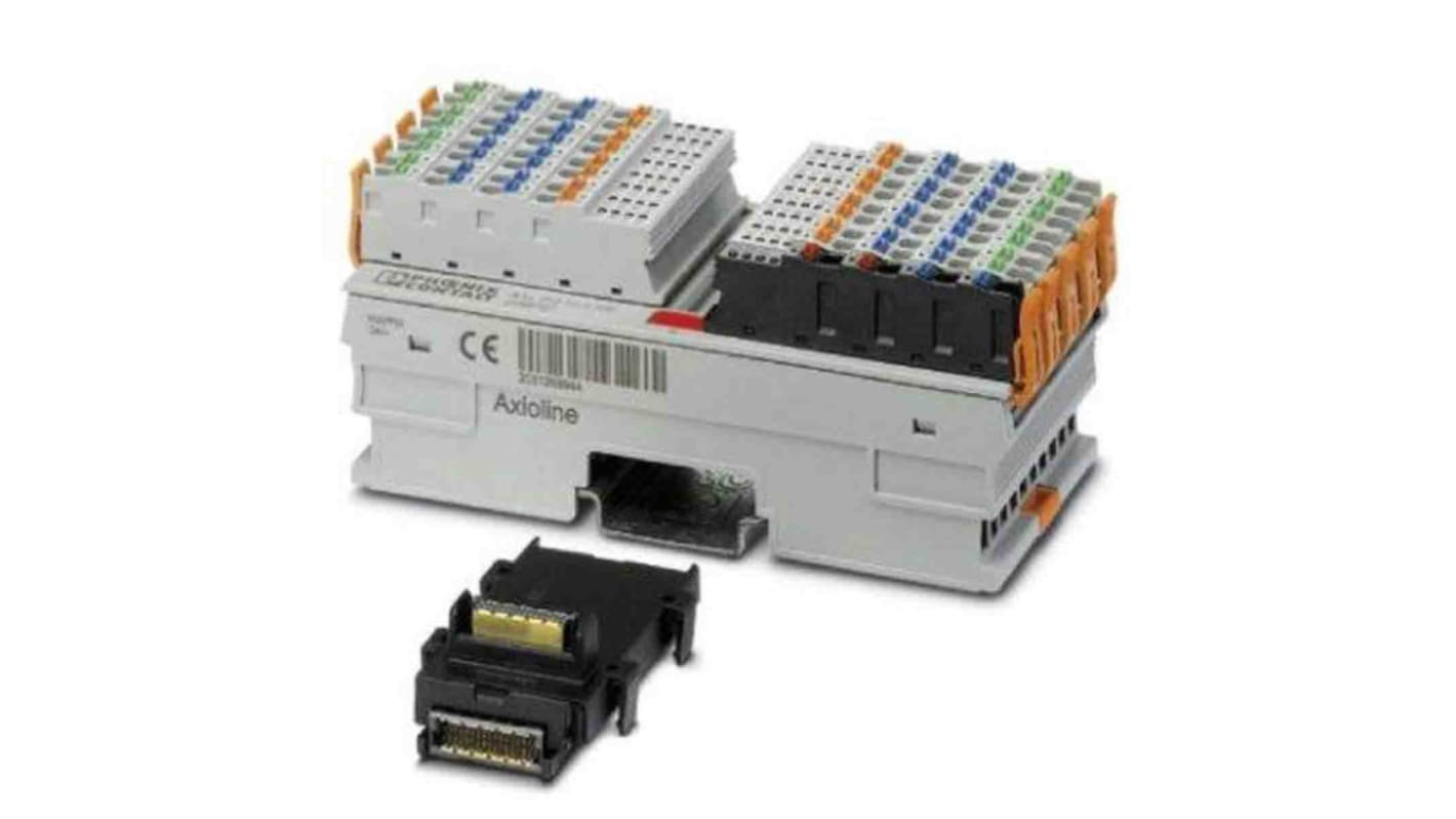 Modulo I/O PLC Phoenix Contact 2701228, 16 uscite digitali, dimensioni 129,9 x 53,3 x 54 mm, operante da -40 a +70 °C.