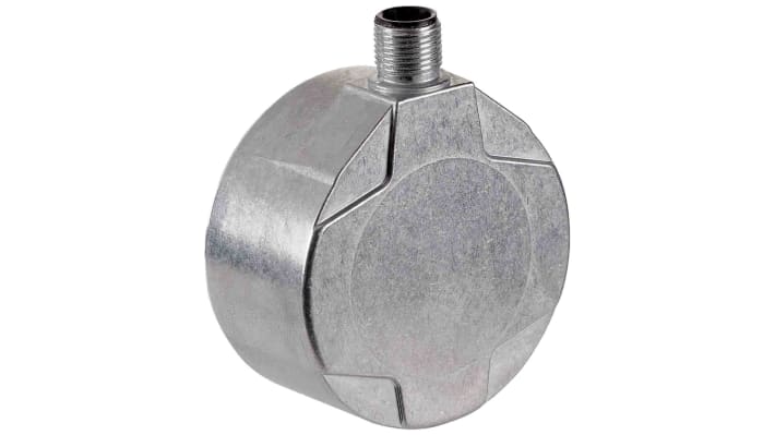 Encoder incrementale Sick DFS60B-S4PC10000, 1 a 10000 impulsi/giro, uscita TTL, flangia in alluminio, grado di protezione IP67.