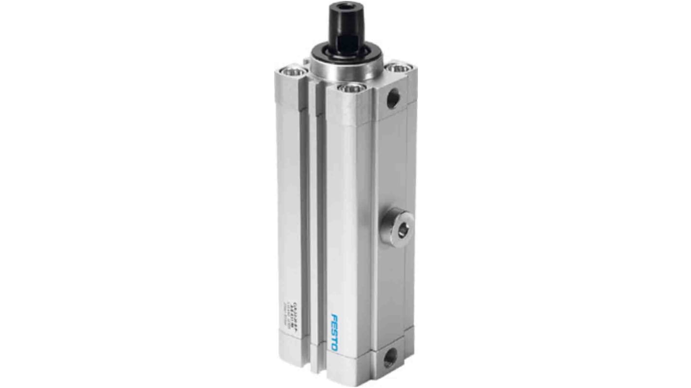 Attuatore a pinza Festo CLR-40 con corsa totale di 38 mm e rotazione di 90 gradi, pressione massima 10 bar.