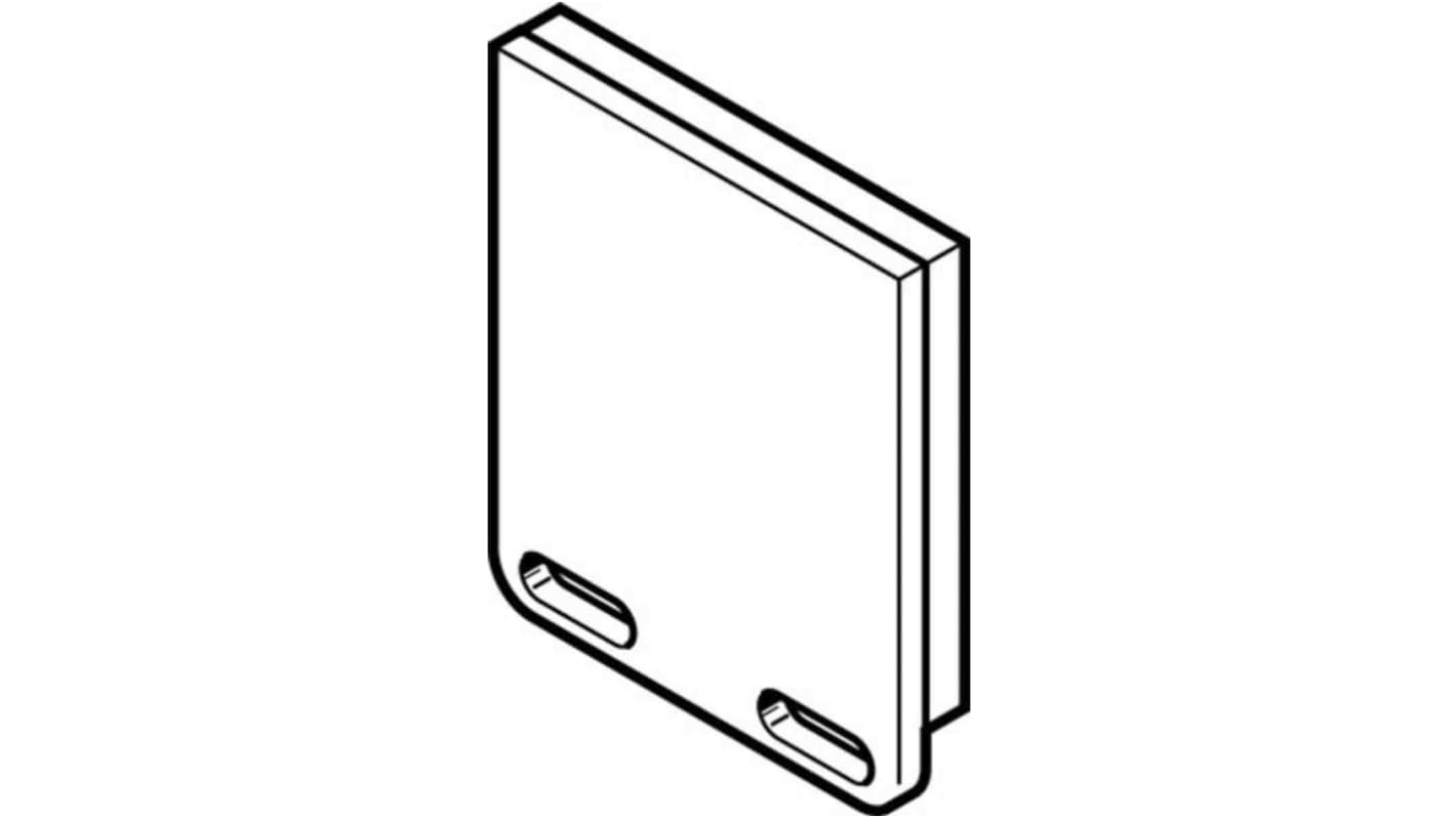 Festo SARA-R-Q50-MC, riflettore fotoelettronico per rilevamento oggetti, montaggio serrato, alloggiamento PMMA, conforme RoHS.