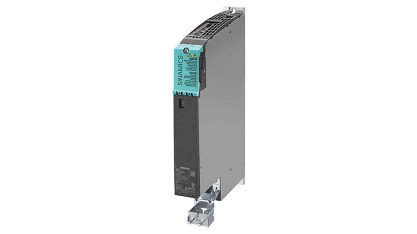 Modulo motore doppio Siemens 6SL3120-2TE13-0AD0 per Sinamics S120, 510-720 V, IP20, 380 x 50 x 270 mm, 4,7 kg.