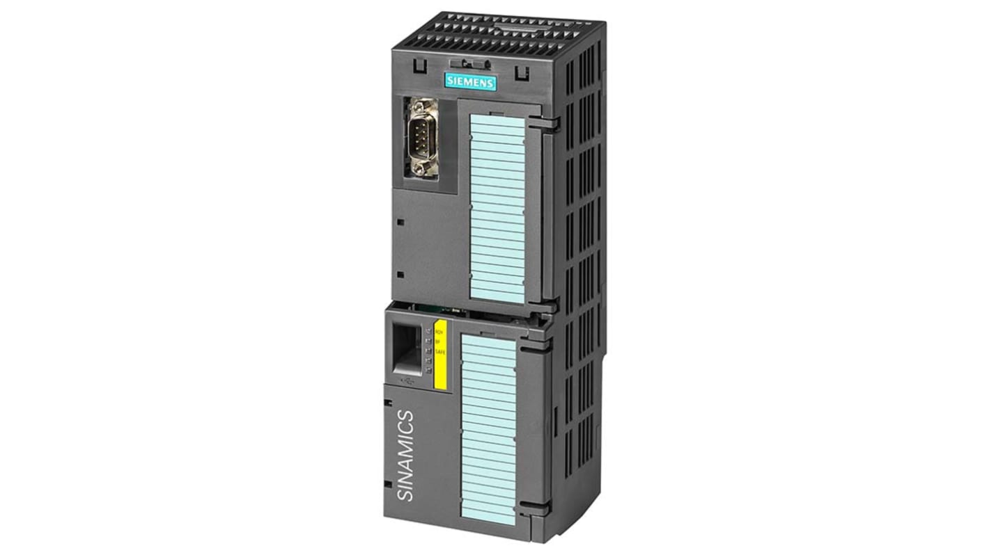 Inverter Siemens 6SL3246-0BA22-1FA0 - Controllo azionamento motori con 15 ingressi digitali - Serie SINAMICS - Ideale per motori a induzione in applicazioni industriali.