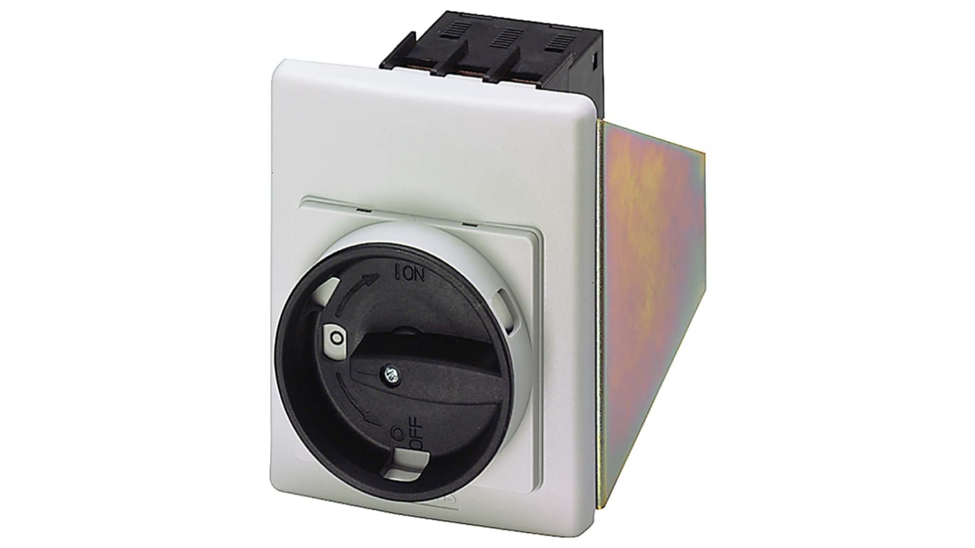 Piastra frontale Siemens 3RV1923-4B per circuiti S00-S3 con meccanismo rotante e protezione IP55. Dimensioni 85mm.