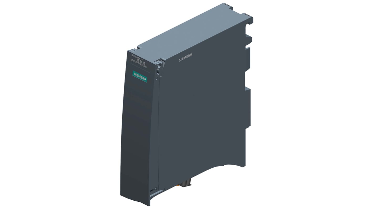 Modulo I/O PLC Siemens SIMATIC ET 200MP IM 155-5 PN ST 6ES7155-5AA01-0AB0 con isolamento a 707 V. Dimensioni: 147 x 25 x 129 mm. Ideale per un massimo di 30 moduli.
