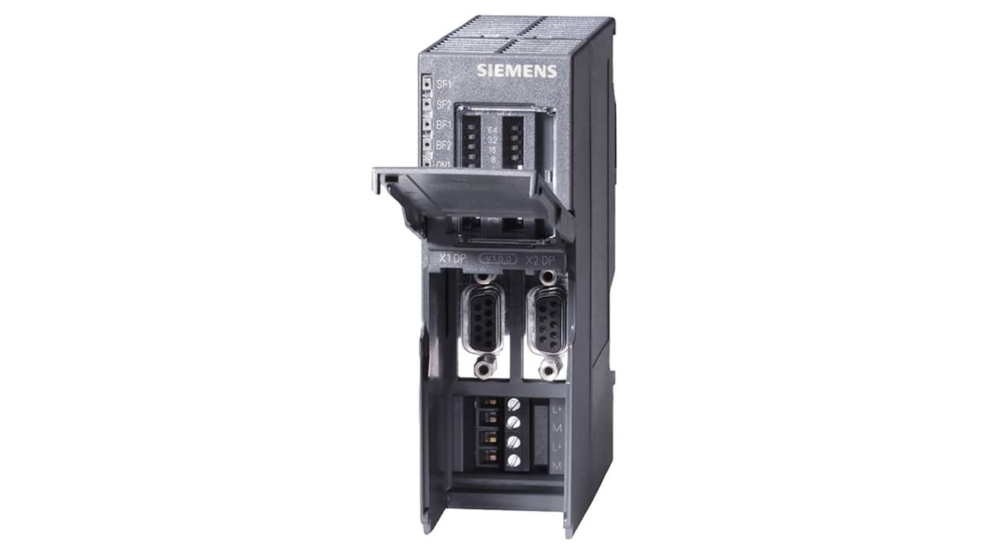 Accoppiatore Siemens 6ES7158-0AD01-0XA0 per reti PROFIBUS DP - Serie SIMATIC - Alta velocità dati e diagnostica integrata.