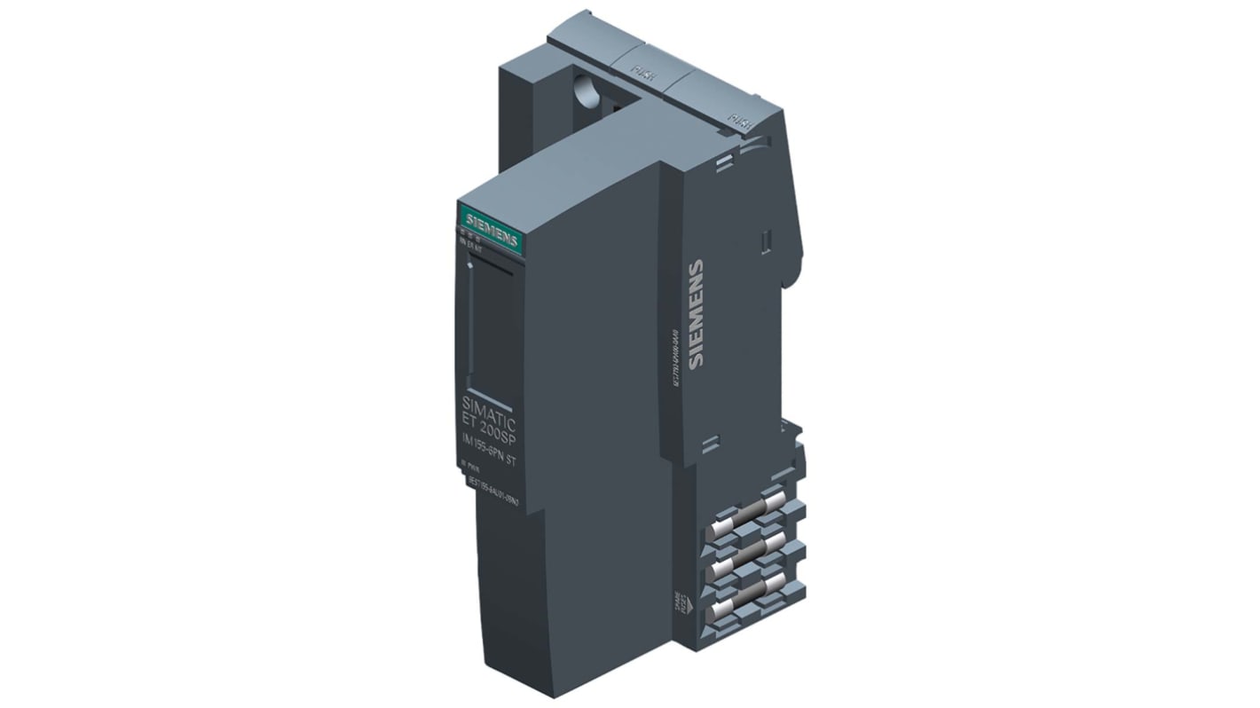 Modulo interfaccia Siemens PROFINET 6ES7155-6AU01-0BN0 con 2 ingressi e 32 uscite. Ideale per sistemi complessi, efficiente e sostituibile a caldo.
