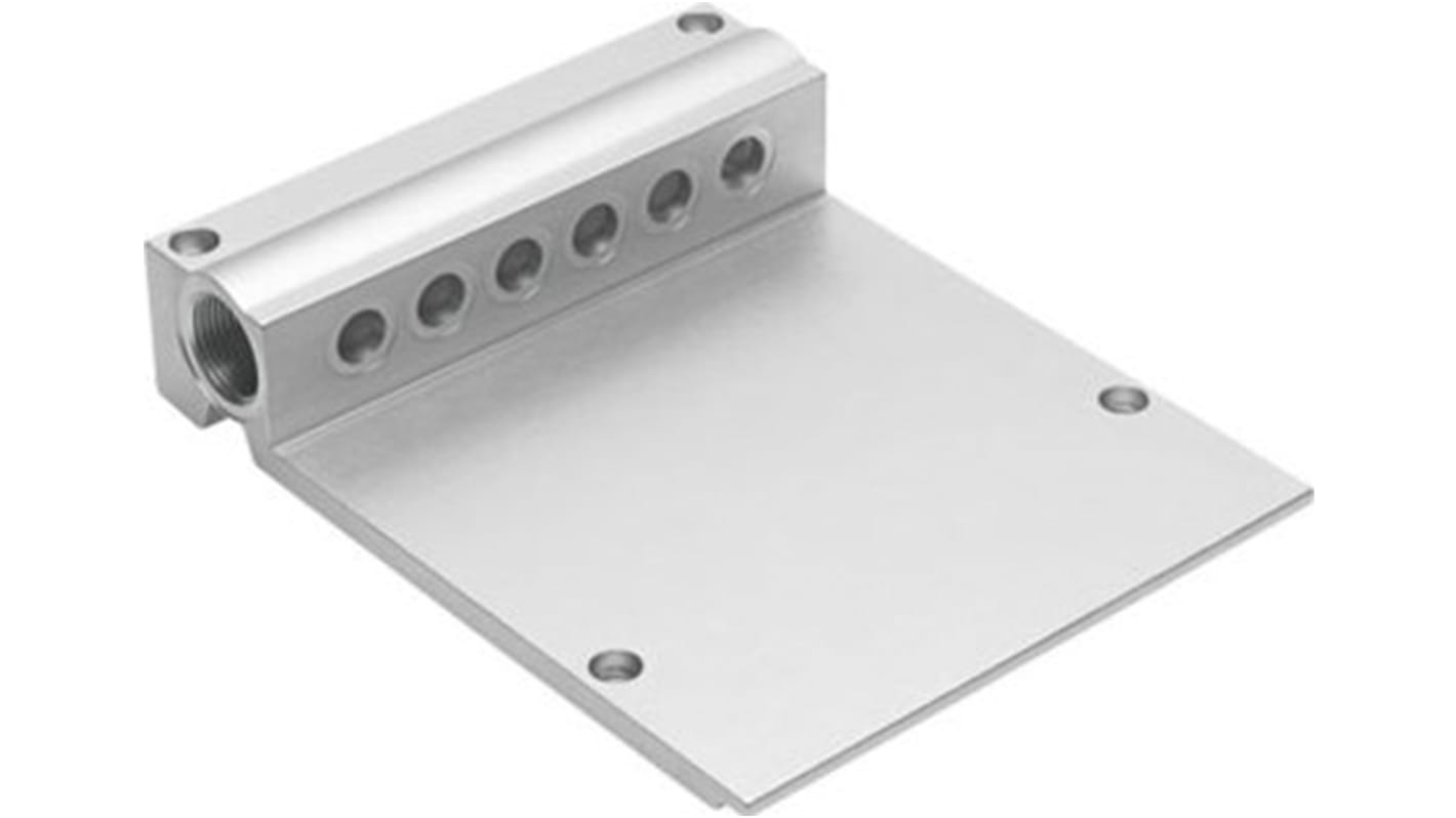 Pompa per vuoto Festo OABM-P-6, montaggio a foro passante, porta G3/4, peso 1045 g, resistenza moderata alla corrosione.