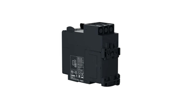 Starter DOL Automatico Schneider Electric TPRSS009, 5,5 kW, 9 A, montaggio orizzontale/verticale, dimensioni 116x45x115 mm.