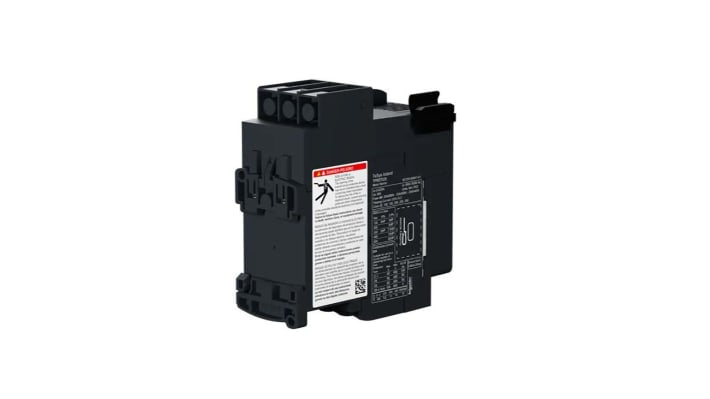 Starter DOL automatico Schneider Electric TPRST025, 11 kW, 25 A, montaggio orizzontale/verticale, dimensioni 121x45x115 mm.