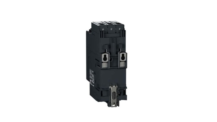 Starter DOL Automatico Schneider Electric TPRST065, 37 kW, 690 V, 3 poli, montaggio verticale/orizzontale, dimensioni 167x55x125 mm.