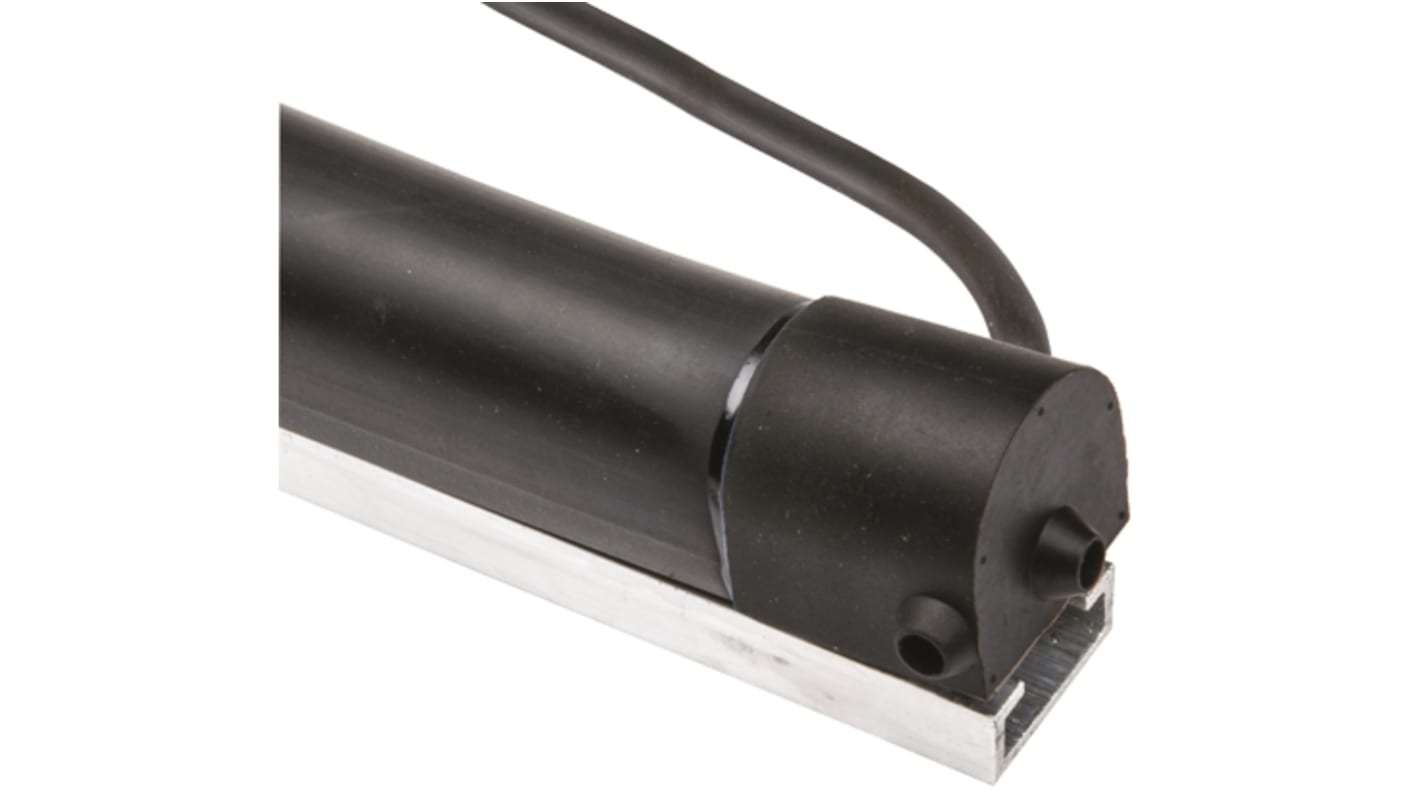 Sensore bordo di sicurezza Allen Bradley Guardmaster 440F-E000026RS, lunghezza 1.5 m, grado di protezione IP67, montaggio su guida in alluminio.