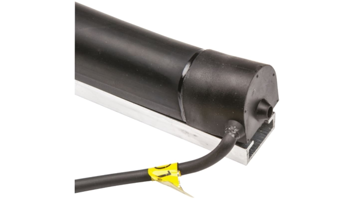 Sensore bordo di sicurezza Allen Bradley Guardmaster 440F-E000030RS, area protetta 2 m, montaggio su guida in alluminio, grado di protezione IP67.