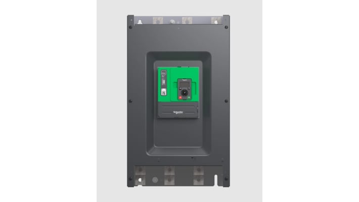 Avviatore soft starter Schneider Electric ATS480C66Y per motori trifase, potenza 0,125 kW, tensione 208-690 V, corrente 660 A.