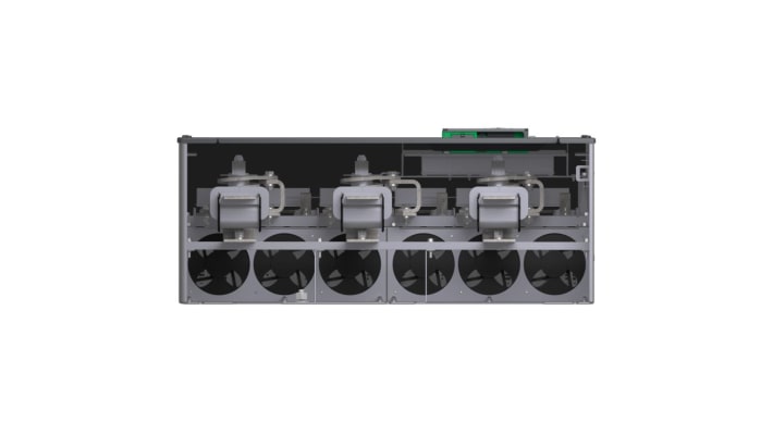 Avviatore soft starter trifase Schneider Electric ATS480M12Y, potenza 0,2 kW, tensione 208 V, corrente 1,2 kA, grado di protezione IP00.