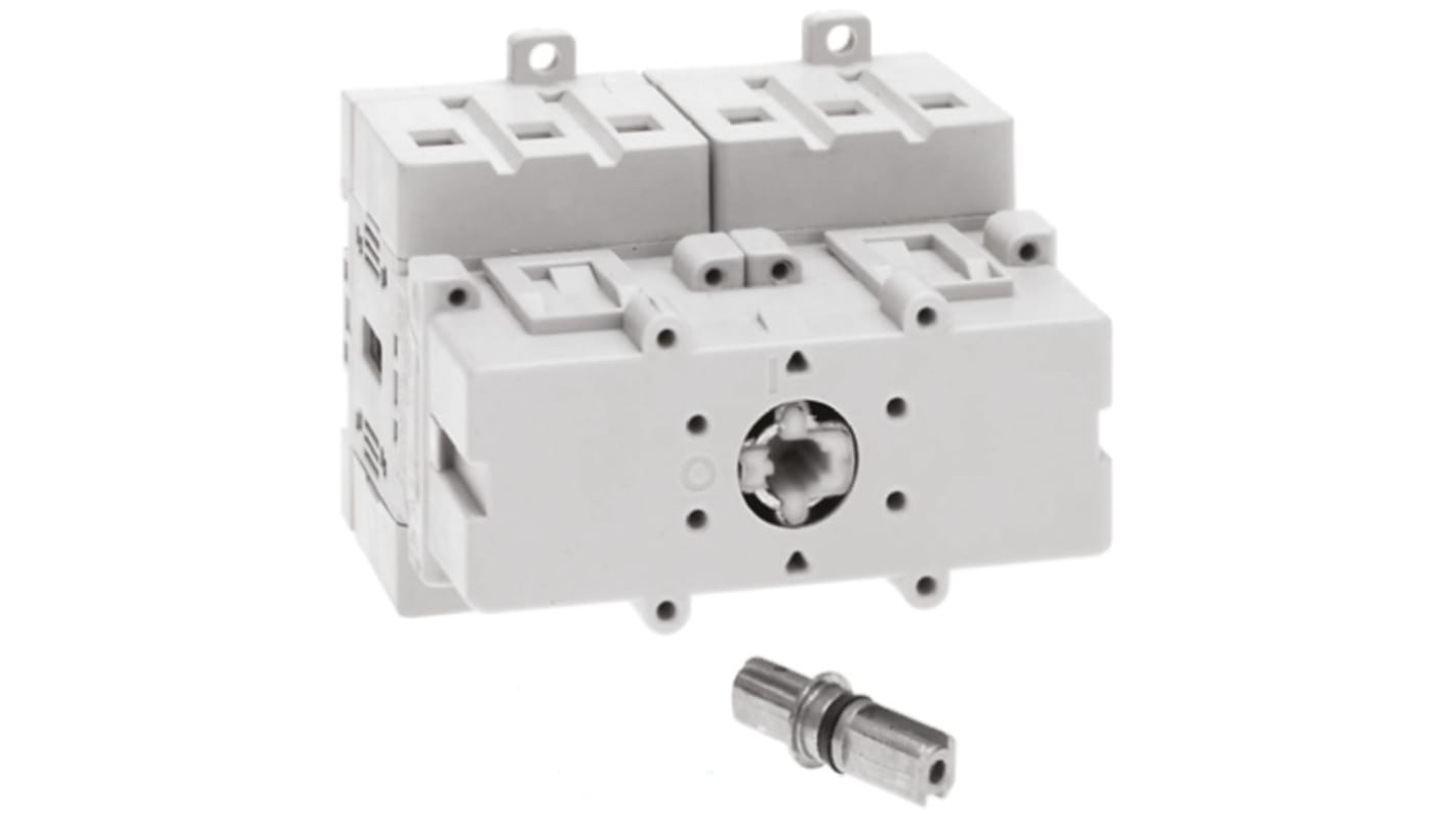 Interruttore di isolamento Allen Bradley 194E-E25-1756, 6 poli, 25A, montaggio a pannello, protezione IP66, dimensioni 90x45x60 mm.