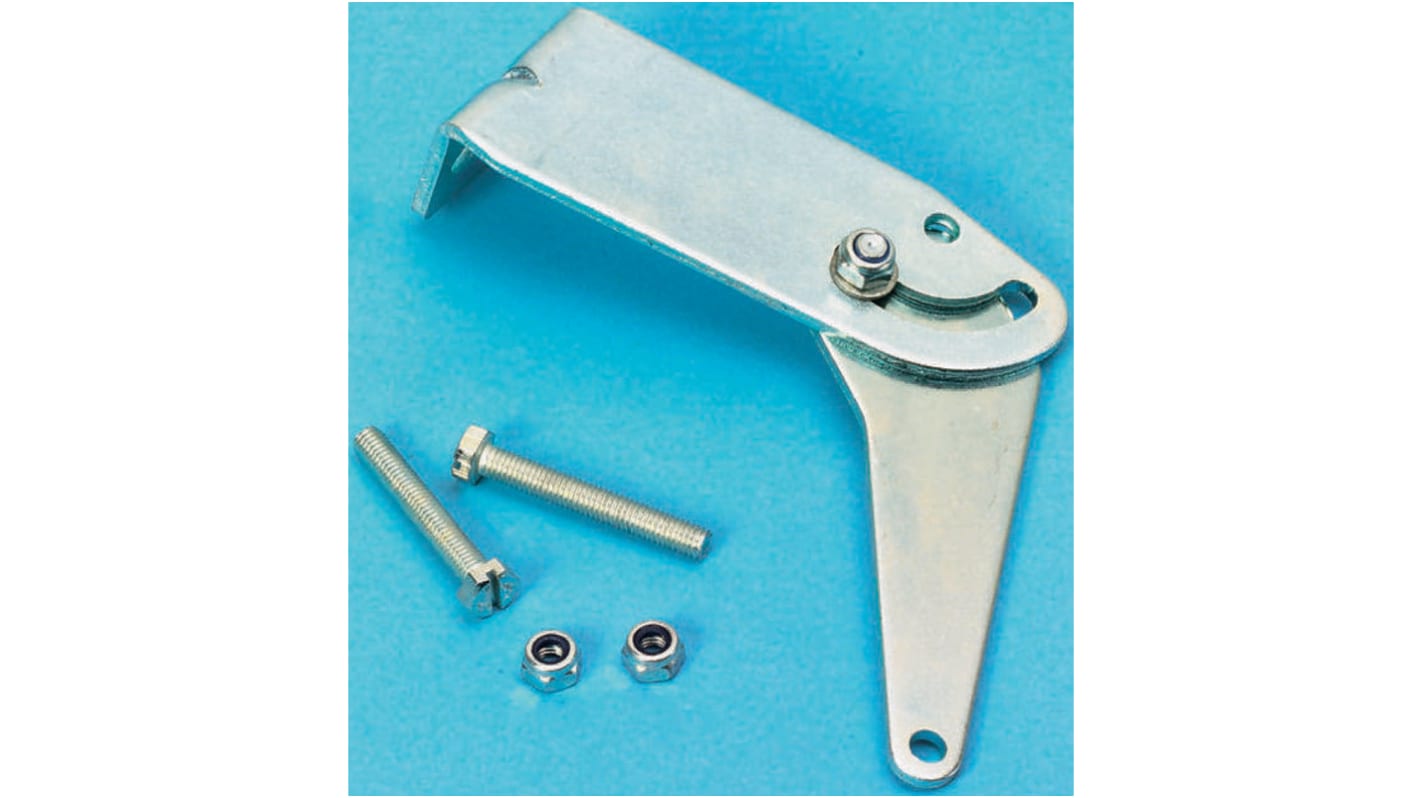 Staffa di montaggio Sick BEF-WN-W27 per sensori fotoelettrici W27, realizzata in materiali resistenti per installazione sicura.