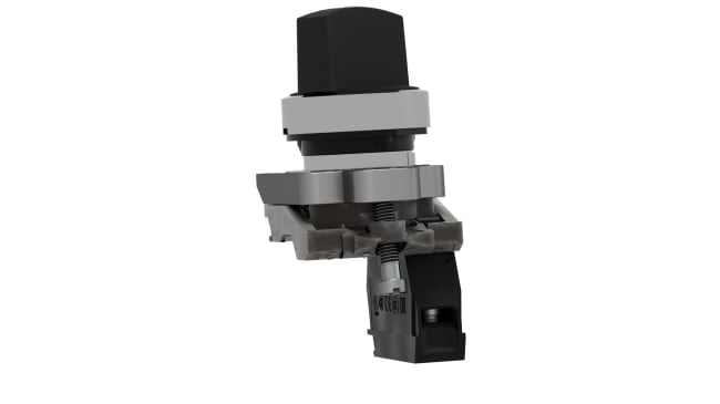 Selettore Schneider Electric XB4BD21 a 2 posizioni, diametro foro 22mm, resistente a condizioni industriali. Ideale per macchinari e pannelli di controllo.