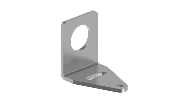 Sensore fotoelettrico rettangolare Banner QS186E, rilevamento fino a 20 m, uscita PNP, grado di protezione IP67.