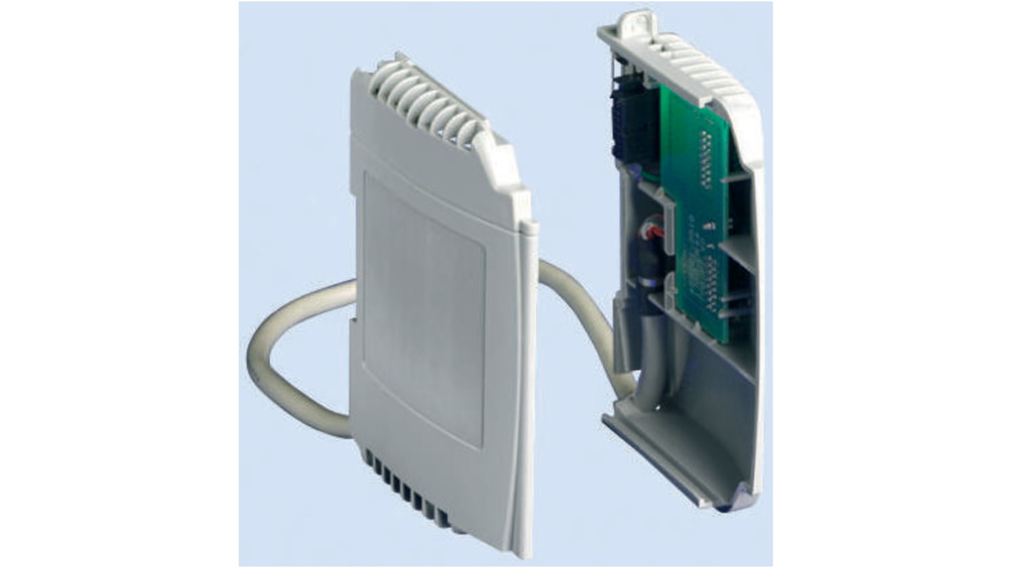 Allen Bradley 1769-CRR1, modulo I/O per MicroLogix 1500, progettato per interfacciarsi con cavi MicroLogix in applicazioni industriali.