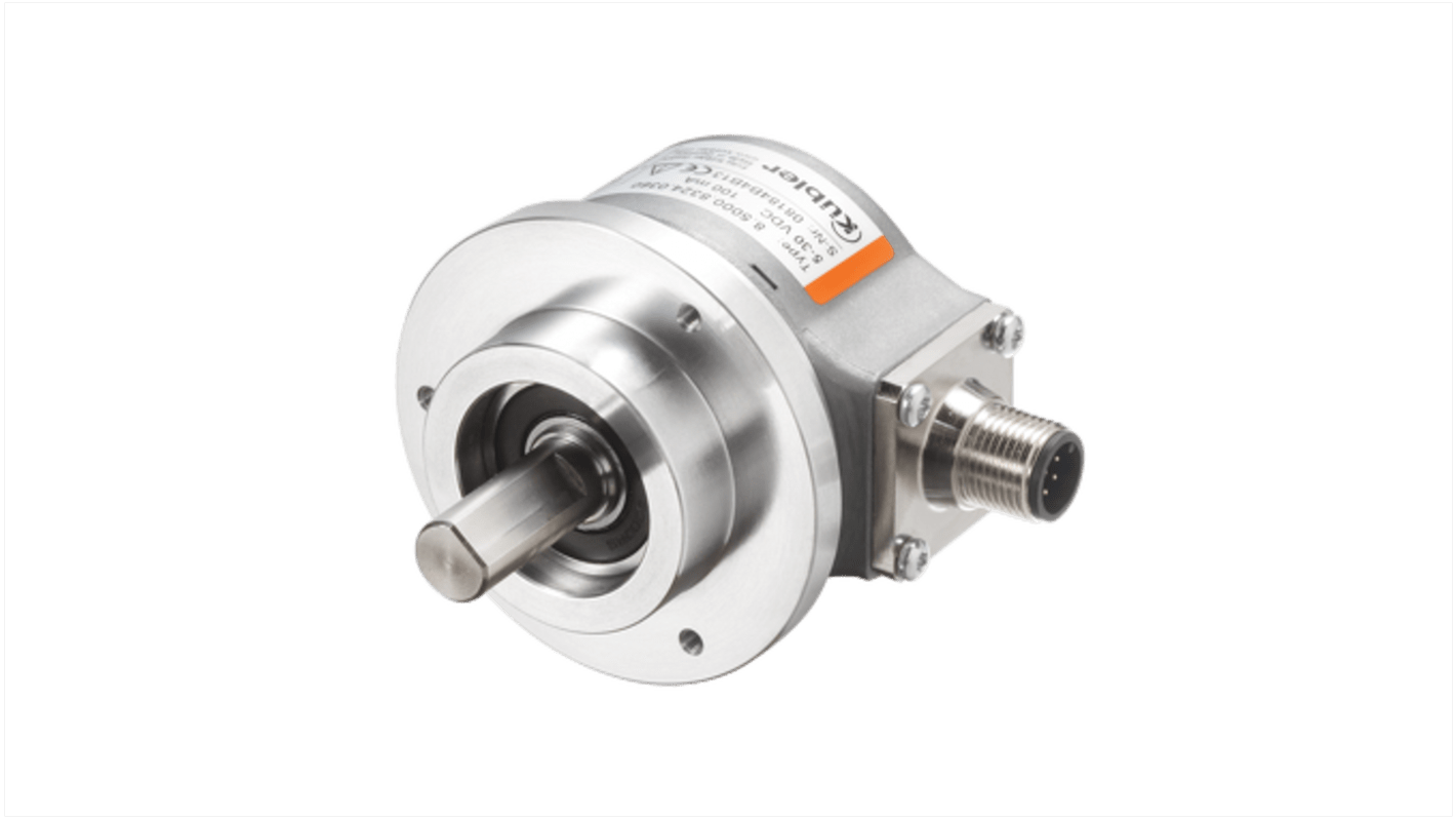 Encoder incrementale Kübler 8.5000.8358.0500, 500 impulsi/giro, diametro albero 10 mm, IP65, 12000 giri/min.