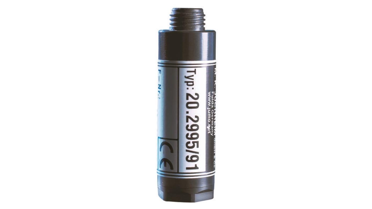 Sensore di temperatura Jumo 202995/00-91/000, convertitore di impedenza per elettrodi, montaggio semplice, trasmissione segnale fino a 15 m.