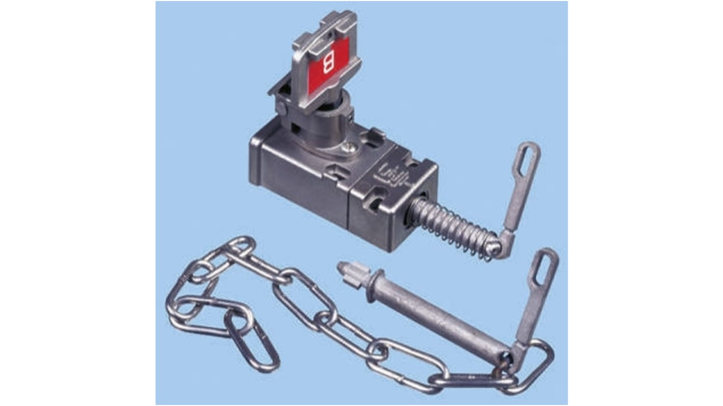 Interruttore di interblocco di sicurezza a chiave Allen Bradley Guardmaster 440T, custodia in acciaio inox, dimensioni 151x48x34mm.