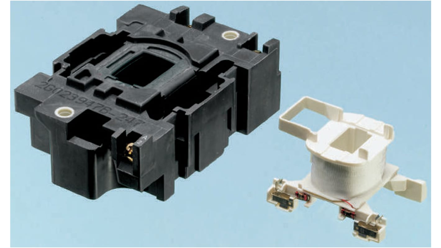 Bobina contattore Schneider Electric LXD1U7 per serie LC1, progettata per applicazioni industriali affidabili.