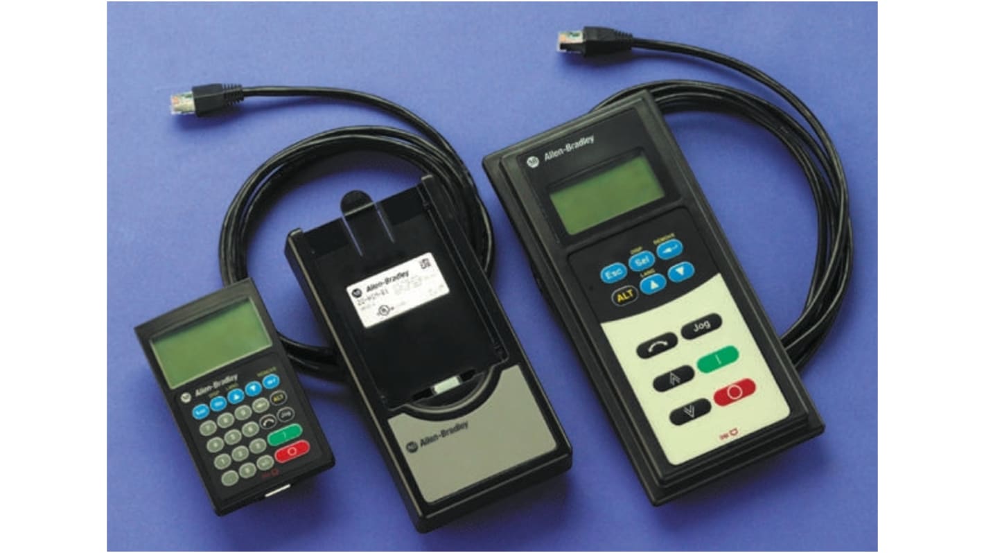 Allen Bradley 22-HIM-C2S, interfaccia remota per operatori, montaggio a pannello, grado di protezione IP66, display LCD.