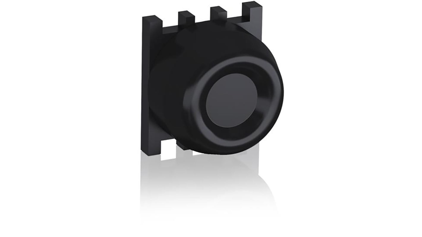 Pulsante rotondo ABB IP66 per montaggio a pannello, diametro 42 mm, in policarbonato, resistente da -30 a +70 °C.