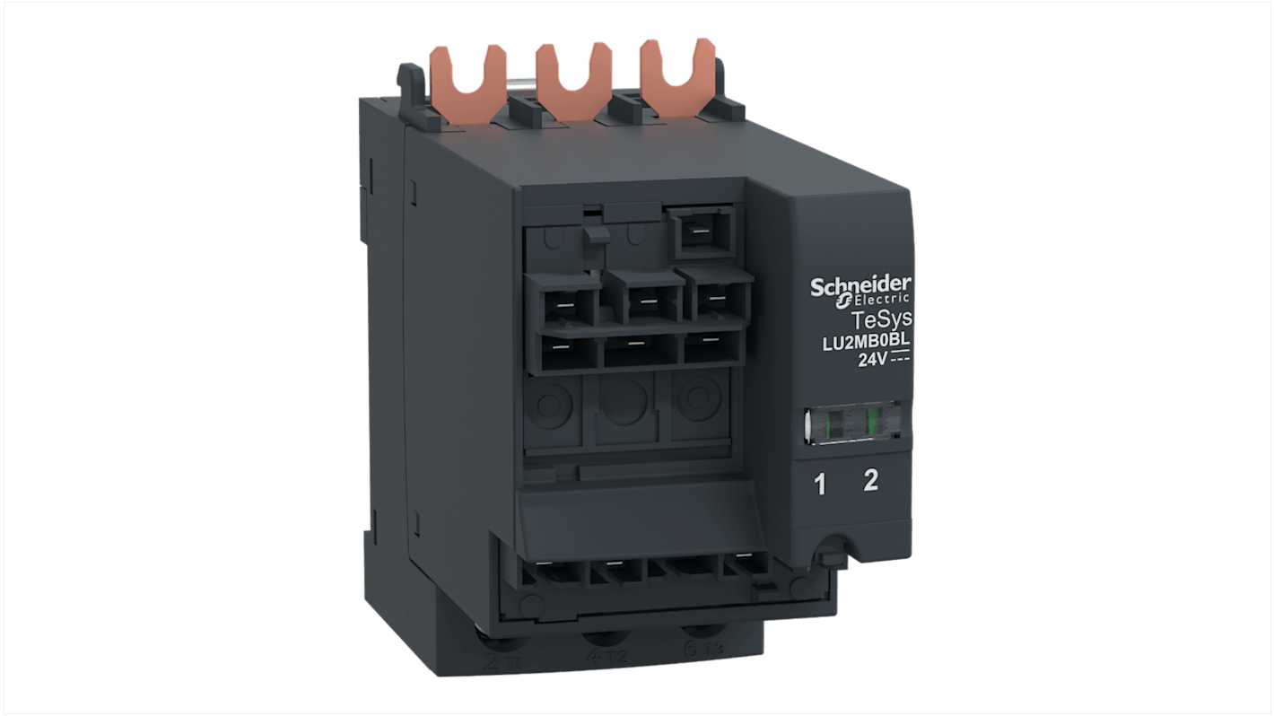 Blocco invertitore contattore Schneider Electric LU2MB0FU per Serie TeSys U, montaggio diretto, senza connessioni a vite.