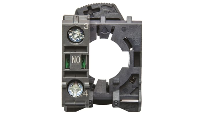 Allen Bradley 800F-PX10, blocco contatti a vite per circuiti elettronici, tensione 600V, con terminali a vite e collare di fissaggio.