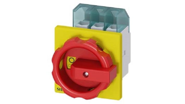 Interruttore di isolamento Siemens 3LD2203-0TK53, 3P 32A 690V IP65 - Sicurezza e affidabilità per centrali elettriche.