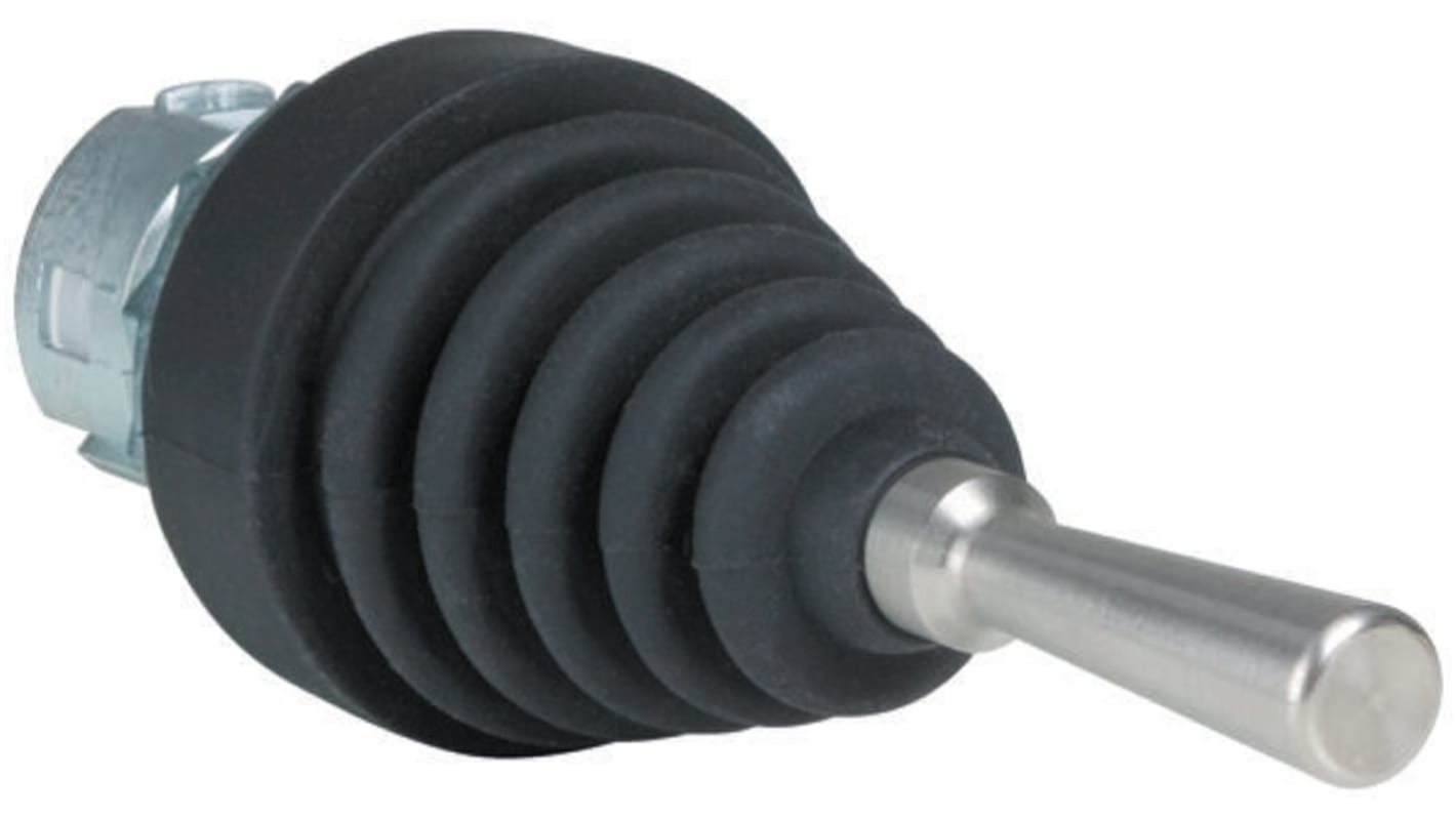 Interruttore a levetta Allen Bradley IP66 (On)-Off-(On) DPST - 800FM-JR2 per montaggio a pannello. Resistente alla corrosione, durata meccanica 100.000 cicli. Ideale per controllare macchinari in movimento.