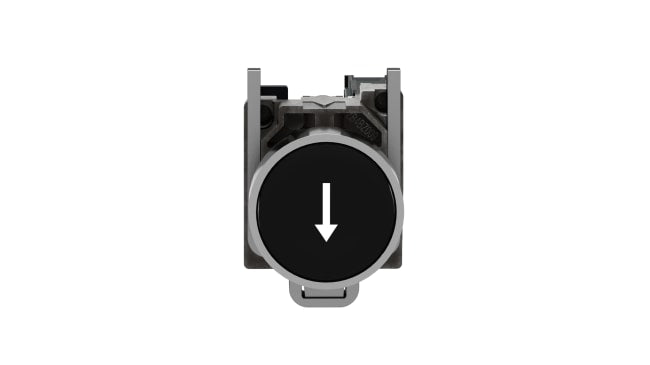 Pulsante Schneider Electric XB4BA3351, SPST, 22mm, Harmony XB4, montaggio a pannello - Ideale per ambienti industriali.