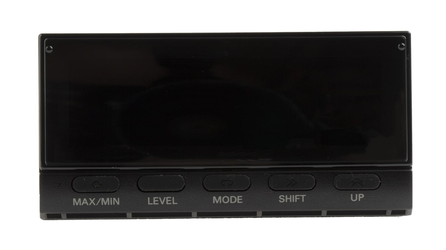 Misuratore digitale multifunzione da pannello Omron K3MA-J-A2 24VACVDC, display LCD, dimensioni foro 45x92mm, grado di protezione IP66.