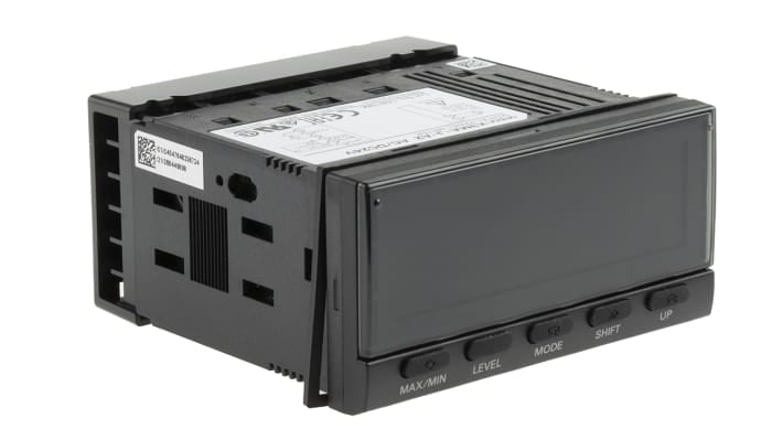 Misuratore digitale multifunzione da pannello Omron K3MA-J-A2 24VACVDC, display LCD, dimensioni foro 45x92mm, grado di protezione IP66.