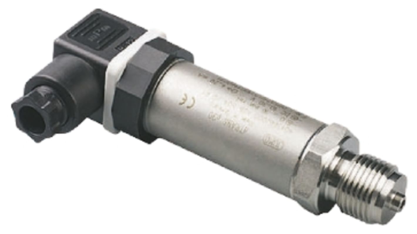 Sensore di pressione Jumo 404366/000, serie p30 dTRANS, 0-60 bar, uscita 4-20 mA, corpo in acciaio inox, IP65.
