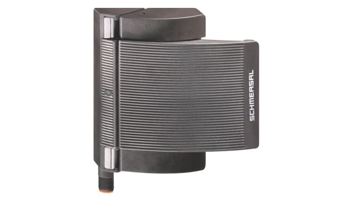 Interruttore di sicurezza senza contatto Schmersal BNS-B20-12zG-ST-R, tensione 24V cc, protezione IP67, dimensioni 119.5 x 140 x 43.3 mm.